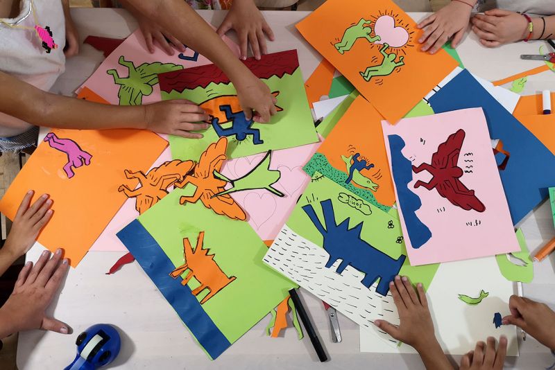 ΚΟΛΛΑΖ ΜΕ ΑΦΟΡΜΗ ΤΟ ΕΡΓΟ ΤΟΥ KEITH HARING