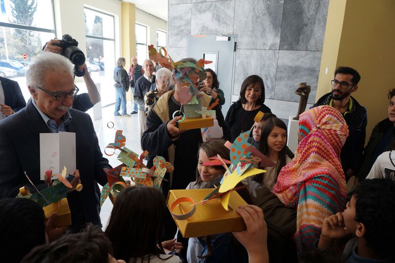 ‘’ΠΑΙΔΕΙΑ ΤΕΧΝΑΣ ΚΑΤΕΡΓΑΖΕΤΑΙ’’ ΕΓΚΑΙΝΙΑ-ΕΙΚΑΣΤΙΚΟ ΕΡΓΑΣΤΗΡΙΟ